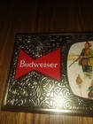Budweiser Beer Sign Vintage Non Motion Ice Cold Bud Hunting