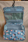 Waterproof Hanging Toiletry Bag Travel Cosmetic Kit Large Essentials Organizer