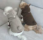 Teddy Fleece Harness Jacket Vest For Dogs   Cats
