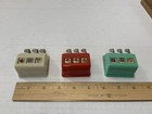 Vintage Set Of 3 Brodi Miniature Slot Machines Gambling Toy 30   s-40   s