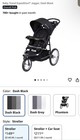 Baby Trend Expedition   Jogger  Dash Black