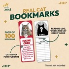 100 Pack Bookmarks For Kids Bulk Book Marks For Reading With Cute Real Cat Fu   