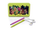 New Nintendo Dsi Tinker Bell Fairy Mirror Game Case Stylus Flower Charms