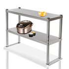 Stainless Steel Work Table Food Prep Shelf Station Commercial Kitchen Restaurant