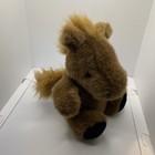 Horse Stuffed Animal Princess Soft Toy Plush Brown Soft   Fluffy Small