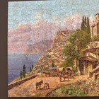 Vintage Wood Jigsaw Puzzle J k  Straus - Blue Shores  Over 500 Pieces Complete