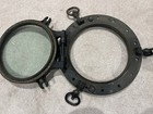 Vintage Bronze Porthole 14   port  9   glass  Nautical Ship Boat  Heavy