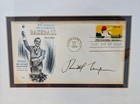 President Richard Nixon Signed First Day Of Issue Tribute To Baseball   