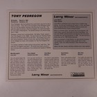 Tony Pedregon Hero Card Aa fuel Funny Car Nhra Oldsmobile Vintage