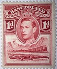 Travelstamps  1938 Basutoland Stamps Sc  19  George Vi   1d  Mint  Og  Hinged