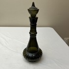 1964 Jim Beam I Dream Of Jeannie Bottle Smoke Green Glass Genie Decanter W Stopp