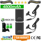 For Xbox 360 Wireless Controller Dual Rechargeable Battery Packs   Charger Cable