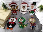 Custom Christmas Photo Ornaments  Santa  Elf  Snowman Frames For Holiday Decor