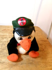 1997 Coca Cola Penguin With Delivery Cap Plush Bean Bag Style  0108