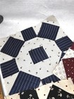 Antique Patchwork Quilt Square Lot 30 Pcs 11x11 New old Cotton Never Used 1900