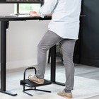 Vivo Black Ergonomic Height Adjustable Standing Foot Rest Relief Platform