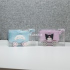 Sanrio Cinnamoroll Kuromi Mini Carriage Storage Box Jewelry Case Desk Organizer