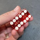 Vintage Set Of 2 Mirage Las Vegas Casino Dice Non-matching Number 453 597