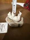 Joan Kautzer Polar Bear On Rock Figurine Wild Coast Artworks Alaska