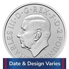 U k    2 1-oz Silver Britannia  999 Random Date Impaired