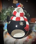 Large Christmas holiday Themed Tea Light Penguin Candle Holder  Kohls