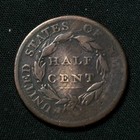 1810 Classic Head Half Cent Philadelphia Mint Good Condition