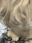 Vintage Ceramic Persian Cat 14  White W blue Eyes  