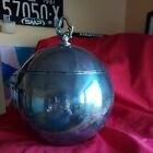 Sheffield Silver Plated On Copper Ice Bucket Round