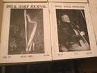 Lot Of 9 Folk Harp Journal 1982  37 45 48 50 52 53 85 86 88 1995 Isf Harpers