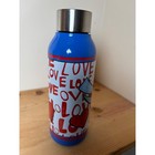 Brighton Blue Love Dove Hearts Stainless Steel Water Bottle   Thermos - 16 Oz