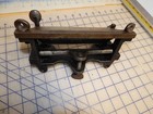 Rare Antique Leather Splitter Skiver  Cast Iron Tool