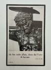 Ww2 Wwii Original German Death Card Private Kia Gendorf Factory 11-28-1943 Photo