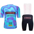 2026 Mens Lidl Cycling Short Sleeves Jersey Bib Shorts Cycling Bib Shorts Pocket