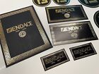 Fendace Fendi X Versace Set 8  Black Sticker Stamp Sheet Designer Logo Gift Wrap