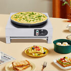 Commercial Electric Crepe Maker Baking Pancake Machine Nonstick Big Hotplate 3kw