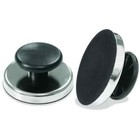 Master Magnetics 07505 Ceramic Round Base Magnet W knob  2 625  D   25 Lbs Pull