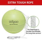 Ydds Portable Tetherball-glow In The Tetherball And Rope   glow Dark    