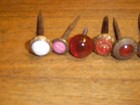 7 Victorian Assorted Screw Nail In Curtain Tiebacks
