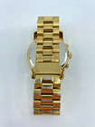 Michael Kors Mk-5055 Gold Tone Chronograph Watch     Champagne Dial     Stainless St