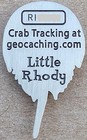 Little Rhody 2009 Horseshoe Crab Geocoin - A s  - Activated  Adoptable - Tb37hnr
