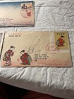 1957-japan-lot Of Seven  7 -first Day Covers- 9
