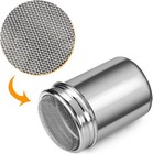 Accmor Powdered Sugar Shaker Duster  Cinnamon Shaker Flour Shaker Sifter  Fine