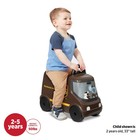 Radio Flyer Ups Delivery Truck Ride-on  Steel   Plastic Pedal Toy For Ages 2 