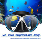 Snorkel Diving Mask Panoramic Hd Swim Mask  Anti-fog Scuba Diving Goggles