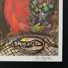      Marc Chagall   Original Vintage 1975 Print   Signed   Mounted And Framed