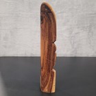 Vintage Tiki Totem Pole Wood Carved 13    Hawaii Island Tribal Decor Statue