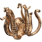 Figurines Statue Octopus Mobile Phone Holder Alloy Octopus Model Home Decor