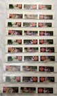 A Lot Of 20 Coca-cola Poster Stamp Strips 60 Total Advertising Labels Coca Cola