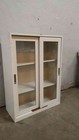 50  Tall Dual Sliding Glass Door Overhead Casework  108628 