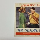 1957 The Delicate Delinquent Original 11x14    Title Lobby Card Jerry Lewis